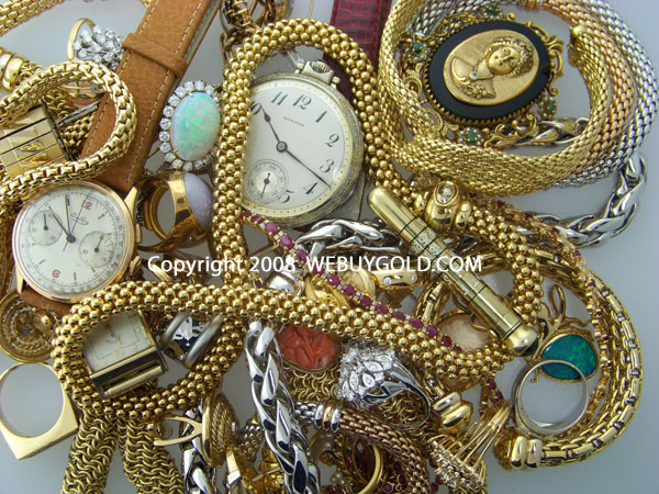 we buy sell gold jewelry sterling silver coins platinum diamonds rings chains bracelets charms pins wedding bands watches pocket goldkit 10k 14k 18k 24k 925 .925 999 .999 sellgold medals metal metals foreign oro refine refinery scrap ingots bars